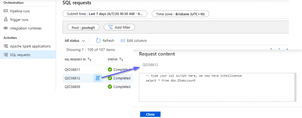 Script activity internal timeout in Azure Synapse · Issue #94986 ·  MicrosoftDocs/azure-docs · GitHub