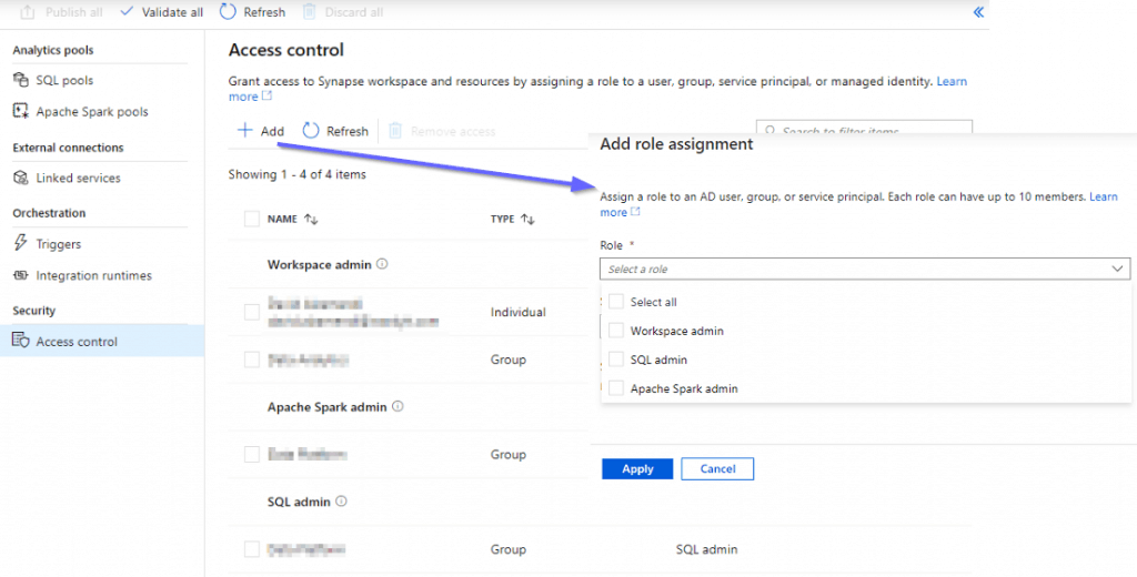 Manage Hub Access Control