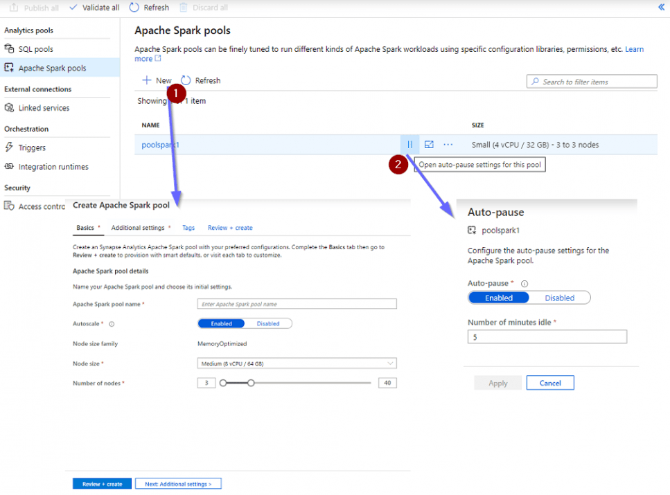 Manage Hub Spark Pools - David Alzamendi