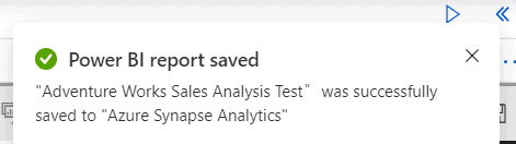 Save your Power BI Report