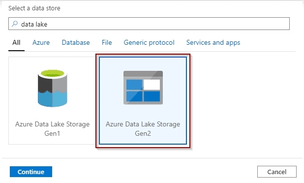 Destination Data Lake