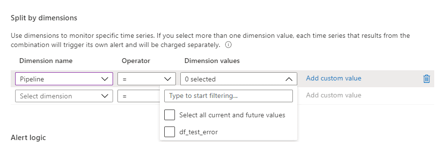 Filter by pipeline name