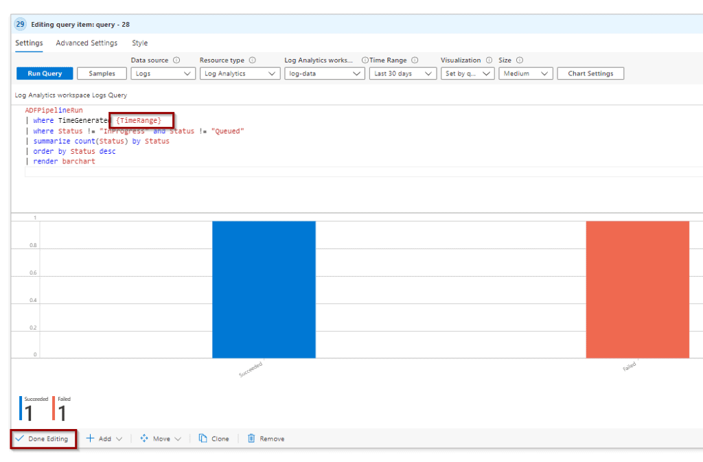 Time Range parameter