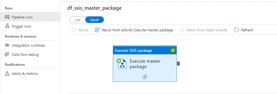 Azure Data Factory SSIS