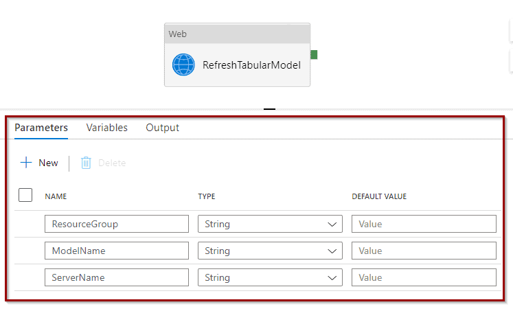 Pipeline parameters and variables