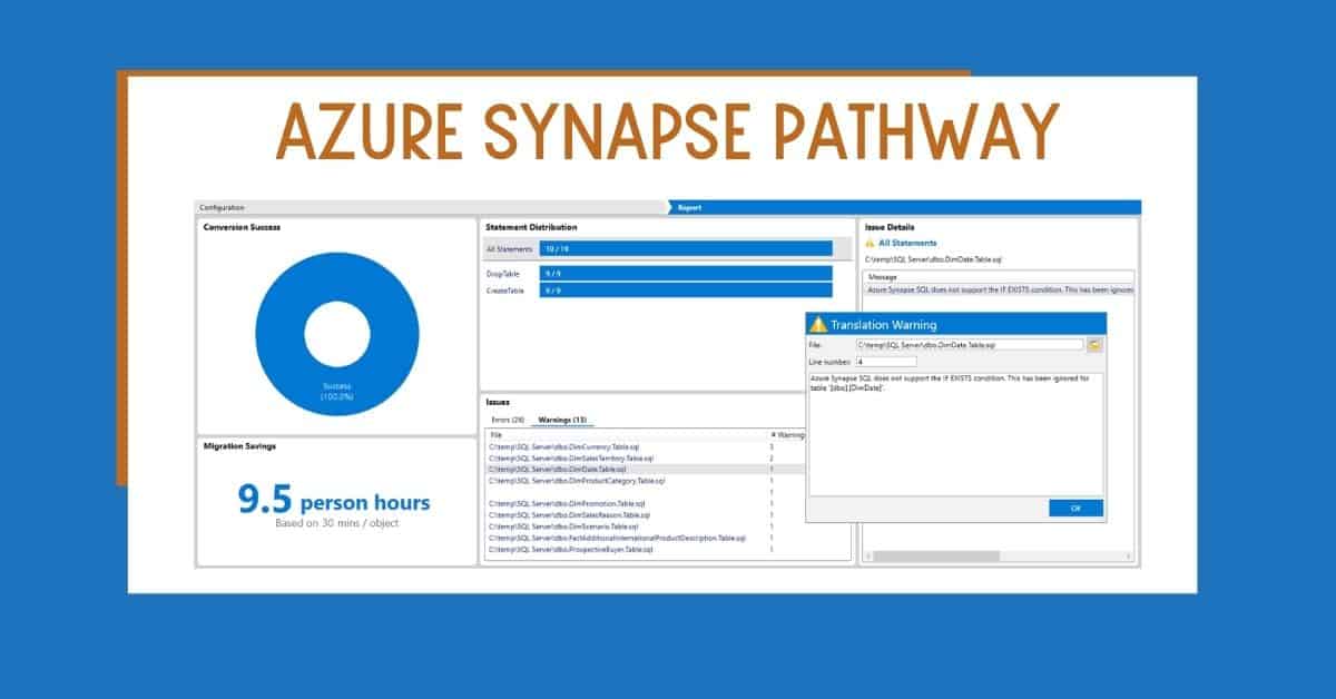 Azure Synapse Pathway Introduction