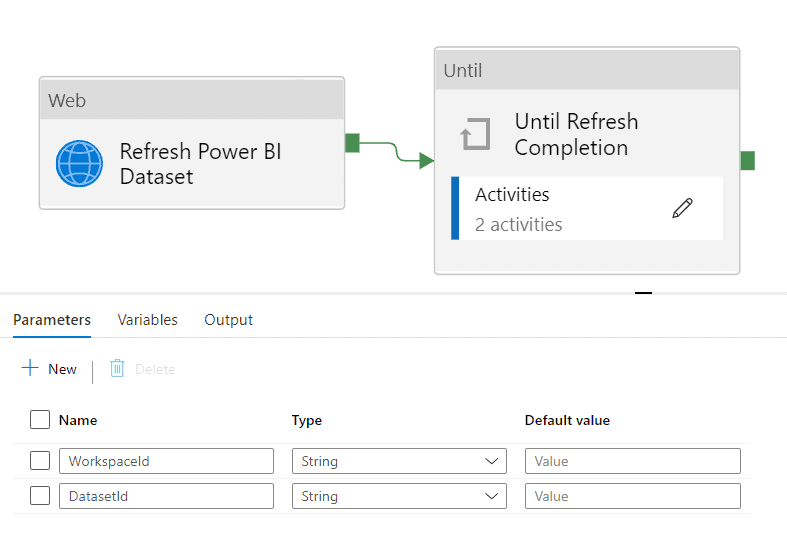 create Azure Synapse Analytics pipeline to refresh Power BI