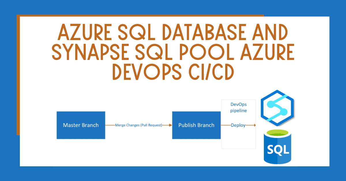 Azure SQL Database and Synapse SQL Pool Azure DevOps CICD