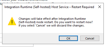 restart the service to enable remote access