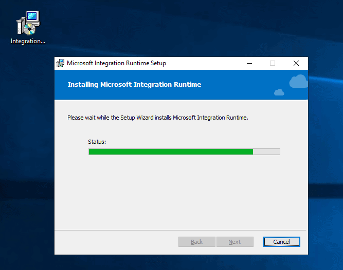 installing microsoft integration runtime