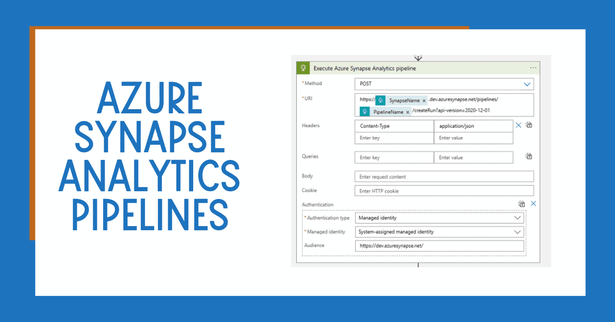 Executing Azure Synapse Analytics Pipelines With Azure Logic Apps