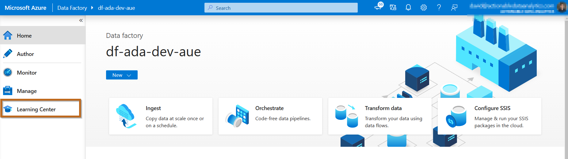 Create Azure Data Factory