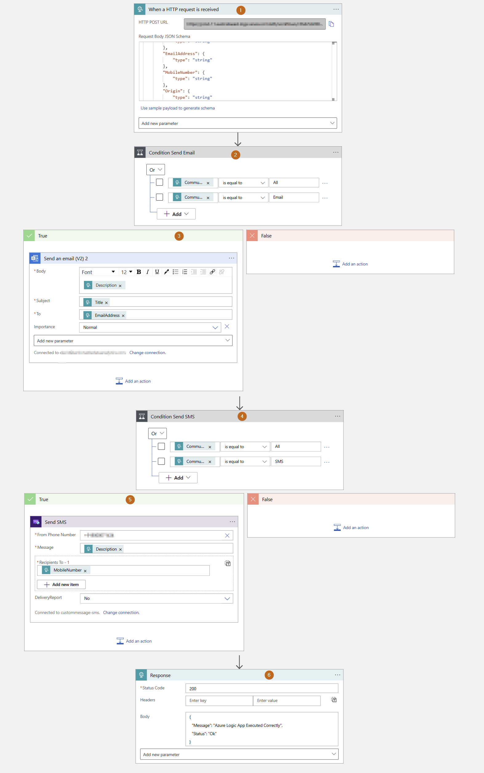 Create Azure Logic App to Send Custom Error Messages