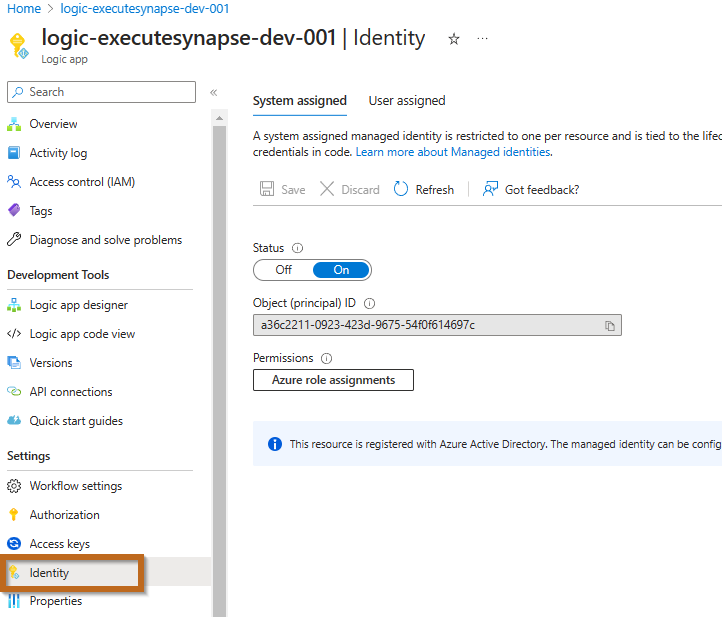 Enable managed identity for Azure Logic Apps
